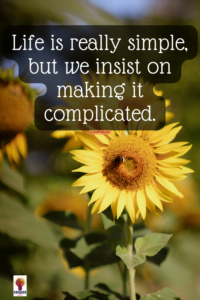 Confucius simple life